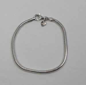 Michael Anthony Sterling Snake Chain Charm Bracelet